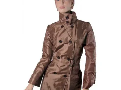  Trench femme glossy réf 6311 4, 90 € ht/unité
