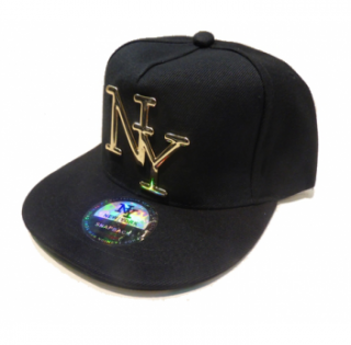 Casquette NY Plaque dorée  5,95 € HT  Réf 7788