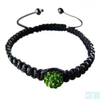 Grossiste, fournisseur et fabricant CB4/bracelet en cristal, macramé et Ematite noire véritable.(10 couleurs)