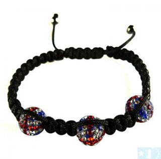 Grossiste, fournisseur et fabricant CB5/bracelet en cristaux multicolore, macramé et Ematite noire véritable