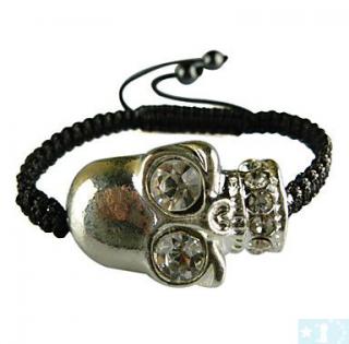 Grossiste, fournisseur et fabricant CB23/bracelet avec tete de mort, d'inspiration Biker