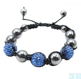 Grossiste, fournisseur et fabricant CB24/bracelet tibetain compose de billes de crystale et d'hematites (10 couleurs)