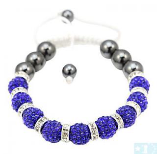 Grossiste, fournisseur et fabricant CB31/bracelet total elegance avec boules et anneaux en crystaux