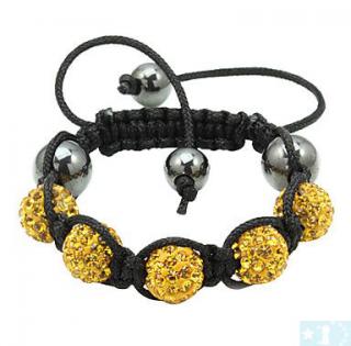 Grossiste, fournisseur et fabricant  CB40/bracelet tibetain compose de 5 boule de crystal