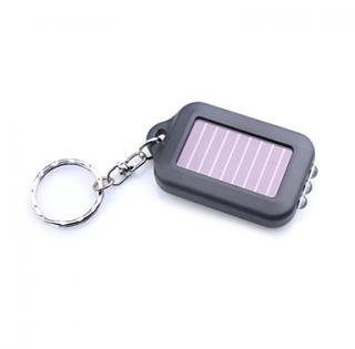 Grossiste, fournisseur et fabricant Mini lampe torche a 3 led avec recharge autonome solaire. (noir)