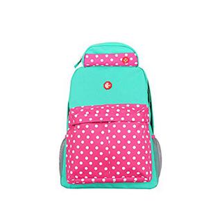 sac à dos vert rose loisir voyage  enfant  multicouleurs