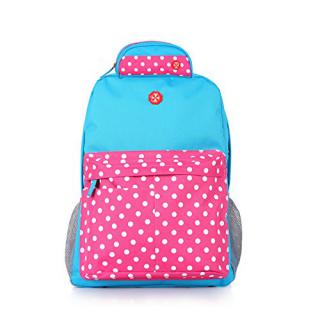 sac à dos bleu rose loisir voyage enfant  multicouleurs