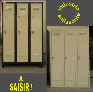 VESTIAIRES MONOBLOCS INDUSTRIE SALISSANTE OCCASION