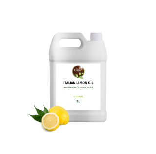 Approvisionnement en quantité : L’huile essentielle de citron italien