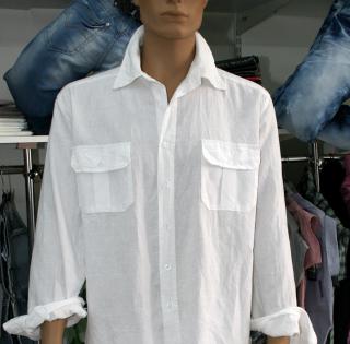 CHEMISE MANCHE LONGUE BENOIT BLANC 