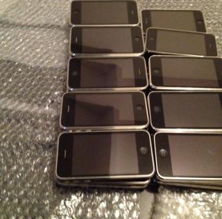 iphone 3 gs 8 go en lot de 25  pîece  / 50 / 100 / 500 / 1000 / 5000 pcs