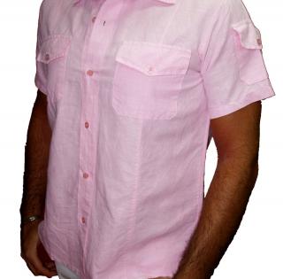 CHEMISE MANCHE COURTE SAM ROSE 