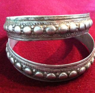  	Bracelet Marocain ancien en argent