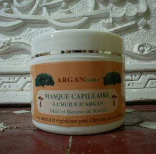 Masque Capillaire à l'huile d'Argan