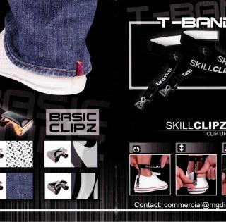 UNIQUE!!!LACETS SKILLCLIPZ PROTEGE PANTALON