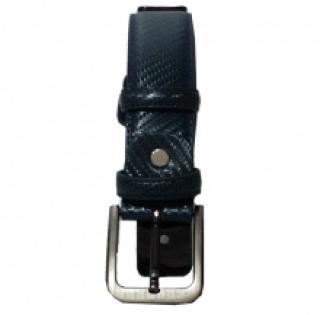 Ceinture reptile en cuir avec boucle ardillon