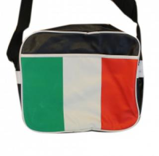 Sac bandoulière avec motif drapeau italien