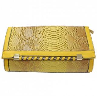 Pochette reptile très glamour