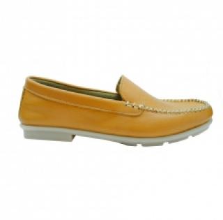 Mocassins femme en cuir