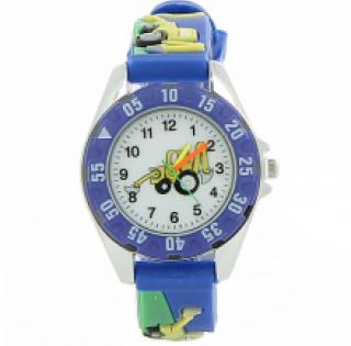 Montre enfant avec motif pelleteuse