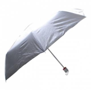 Parapluie pliant uni avec dragonne