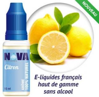 E-liquide saveur citron Nova