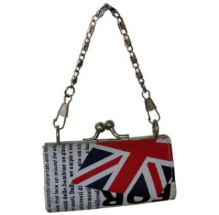 Mini porte-monnaie style rétro Union Jack