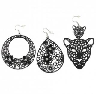 Boucles d’oreilles pendantes fantaisie