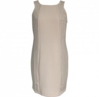 Robe droite cloutée