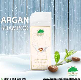 shampoinning de l'huile argan