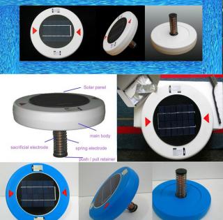 SOLAR POWERED POOL WATER PURIFIER / IONIZATION / IONIZER