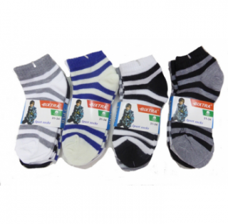 Chaussette enfant rayé Réf 9227 1,20 € HT/unité