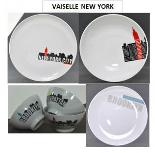 VAISELLES NEW YORK .