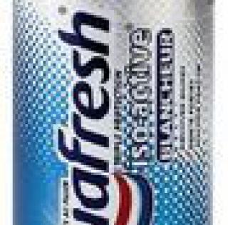 lot dentifrice aquafresh flacon pompe