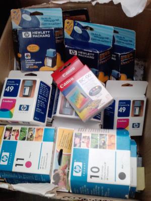 Lot de 63 cartouches d'encre, HP, Canon, Epson et 