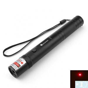 Grossiste, fournisseur et fabricant L16/une lampe de poche en forme de pointeur laser rouge avec des piles (5mW, 605nm, noir)