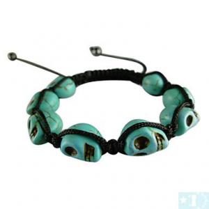  Grossiste, fournisseur et fabricant CB14/bracelet tendance avec tete de mort en resine(4 couleurs)