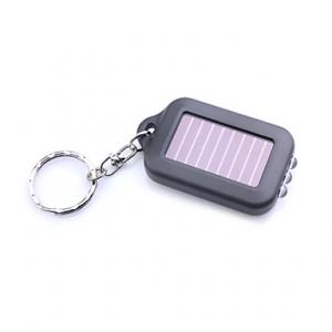 Grossiste, fournisseur et fabricant Mini lampe torche a 3 led avec recharge autonome solaire. (noir)