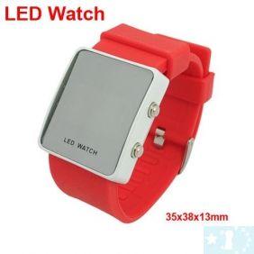 Grossiste, fournisseur et fabricant lw12/montre led mirroir avec bracelet en silicone