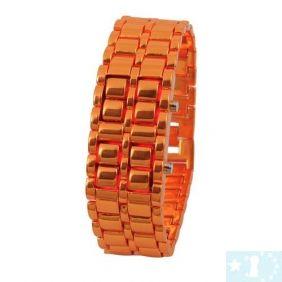 Grossiste, fournisseur et fabricant lw21/montre led binaire en acier trempe. avec affichage rouge au bracelet