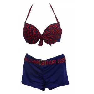 Bikini et shorty imprimé / Réf 2491 / 4,20 € HT