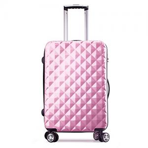 Valise Taille Cabine rose ultra leger PC 4 roues PARTY PRINCE