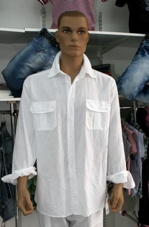 CHEMISE MANCHE LONGUE BENOIT BLANC 