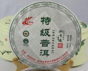 Galette de thé pu-erh vert bio 400g