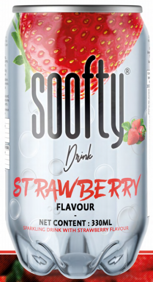 SOOFTY DRINK Fraise 24x33cl