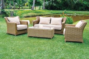 SALON DE JARDIN "TRINIDAD" EN WICKER