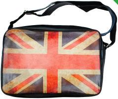 Sac bandoulière avec motif drapeau anglais