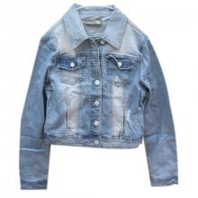 Gilet en jeans délavé