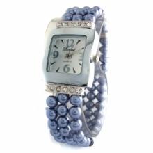 Montre femme bracelet en perles