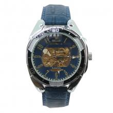 Montre bracelet automatique avec cadran transparent